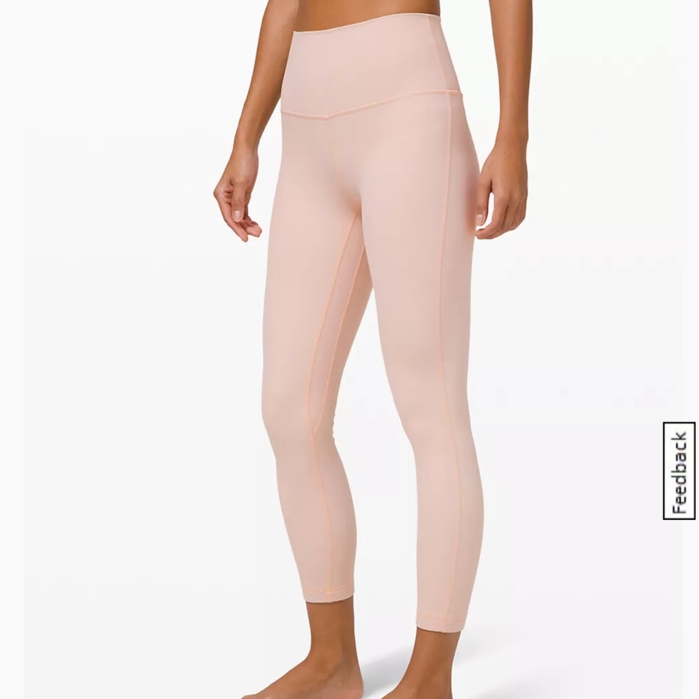 Pink Lululemon Align Leggings